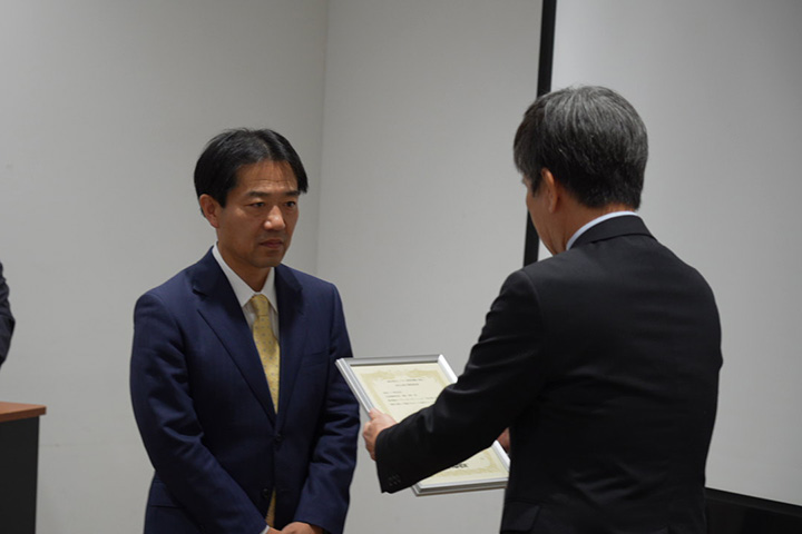 配管設備工業会（APEA）認定書授与風景その1