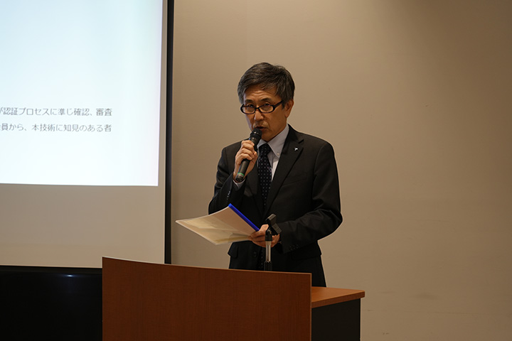 空調配管（冷媒配管）用継手のプレス発表風景その2