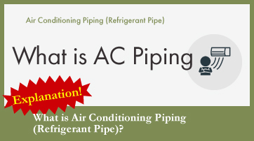 What is Air Conditioning Piping?