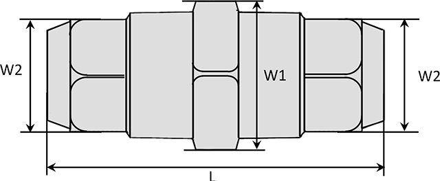 Same Diameter Socket